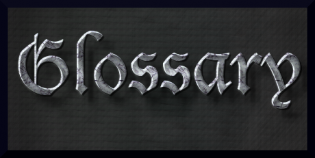 glossary & index