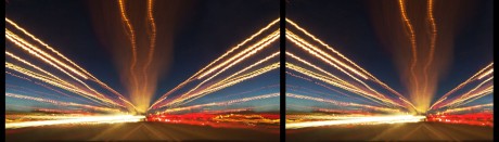 A comparison with and without the rule of thirds
